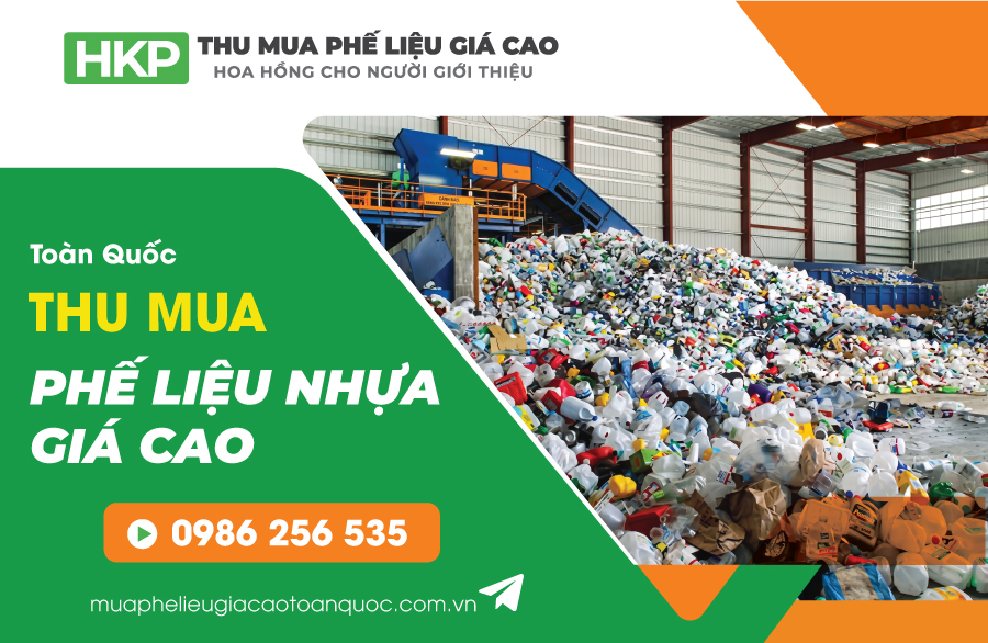 Thu mua phế liệu nhựa giá cao