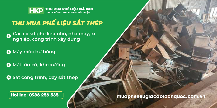Thu mua phế liệu sắt giá cao