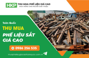 Thu mua phế liệu Sắt giá cao