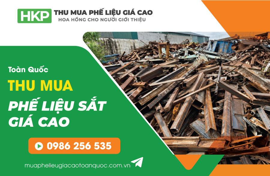 Thu mua phế liệu sắt giá cao